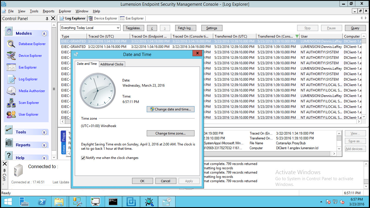 Understanding Log Event Timestamps