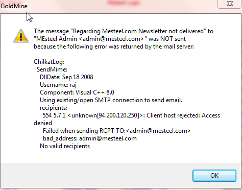 554.5 7.1 Error: Quick Fixes to Resolve Email Delivery Issues