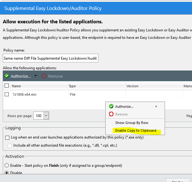 How To How to disable the copy to clipboard if you enabled it.