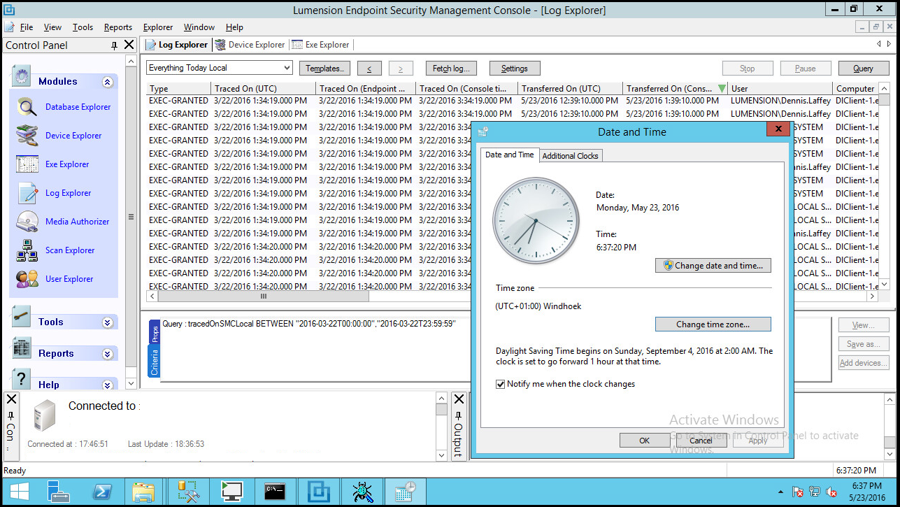 Understanding Log Event Timestamps