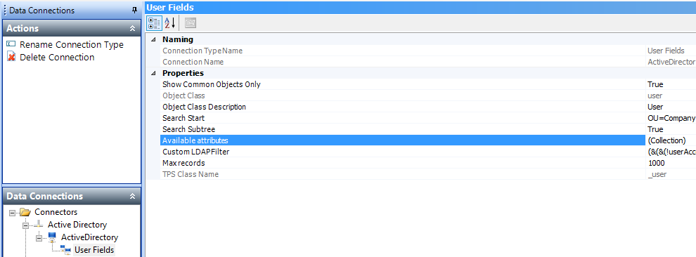 Creating a Data Import Using the Active Directory User GUID as the ...