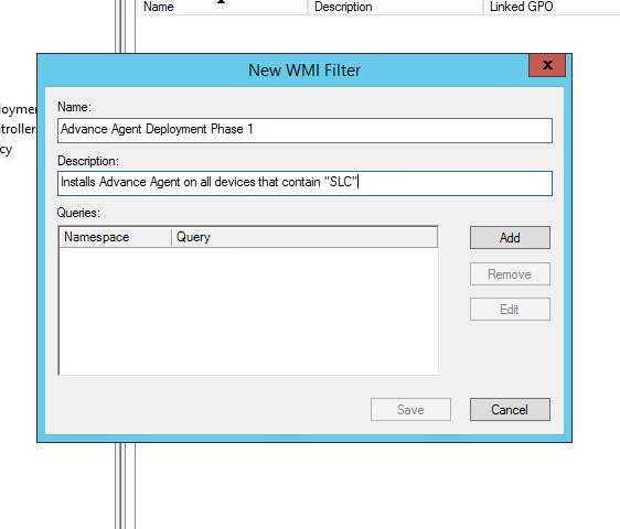 How to Deploy an Advance Agent via GPO