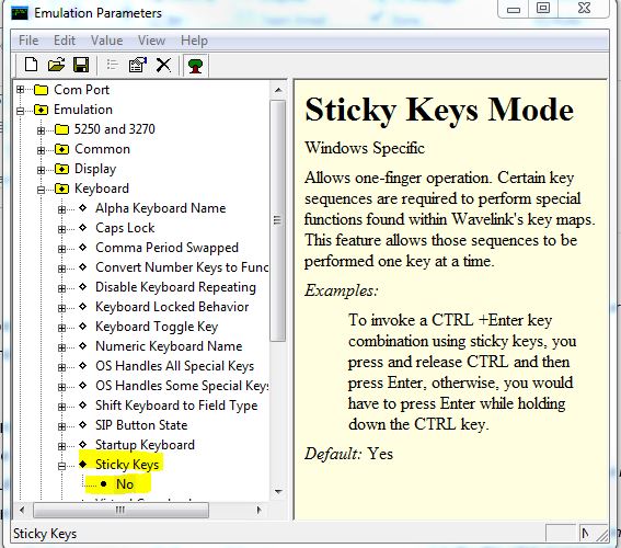 Terminal Emulation Scanner wont input data on CI70