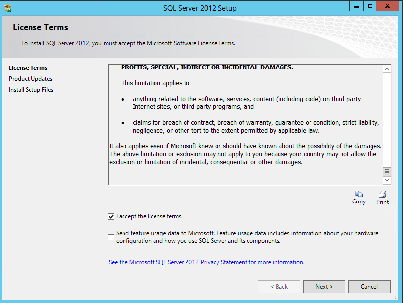 Best Known Method for installing Avalanche  using MSSQL Server 2008 R2  Express DB or 2012 Express Advanced