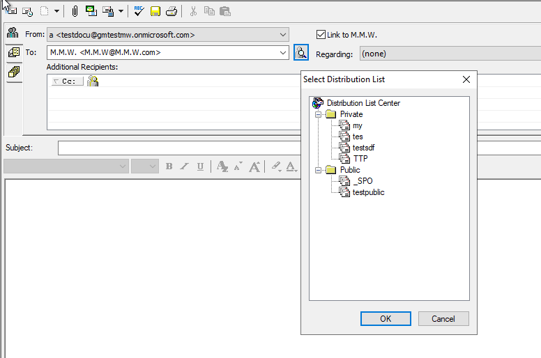 How to export a GoldMine Email Distribution lists to a CSV file?
