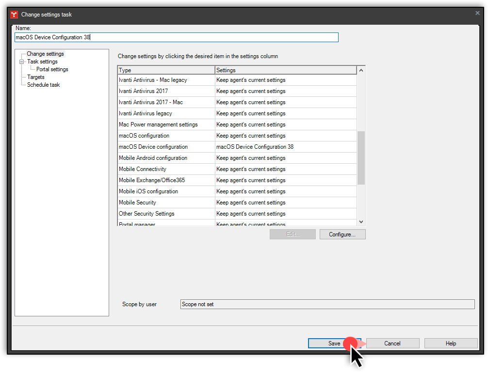 About the Ivanti EPM Configuration Profile Editor