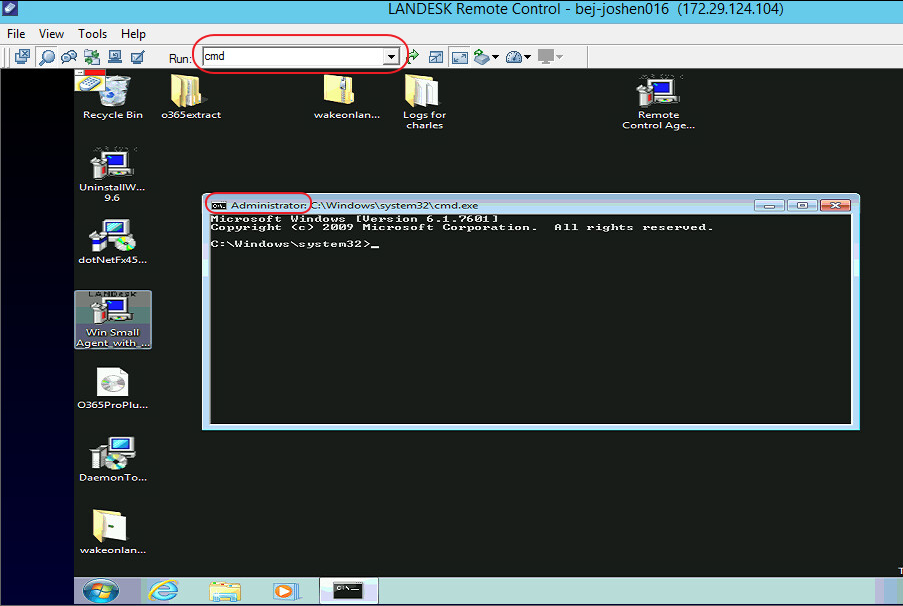 How To Use Remote Execute Run as Administrator Function in Remote