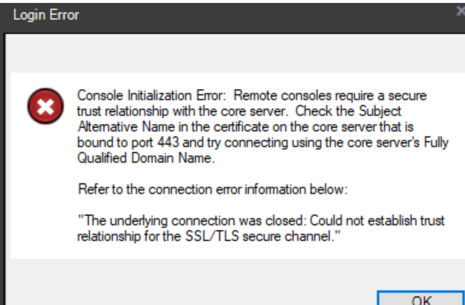 eidossl underlying crypto error error connecting with ssl