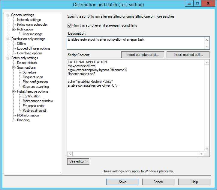 How to speed up patching by disabling creation of restore points per ...