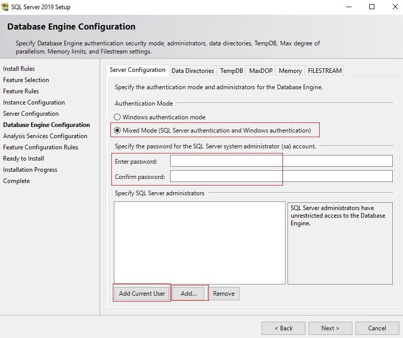 Install and Configure MS SQL Server and SQL Server Management Studio ...