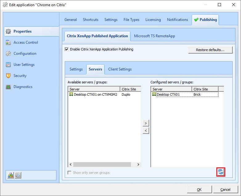 HOWTO Configure a timeout for the refresh of the Citrix Delivery