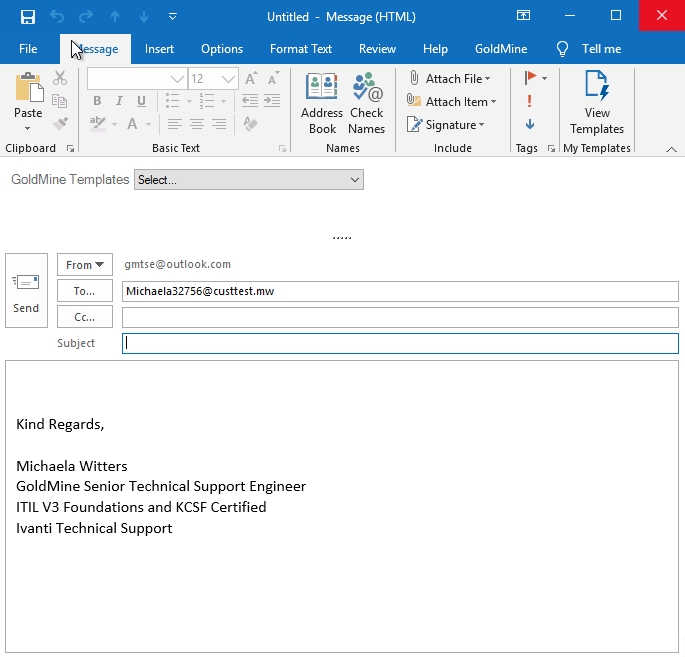 Outlook Email signature not showing in Outlook email when using Use ...