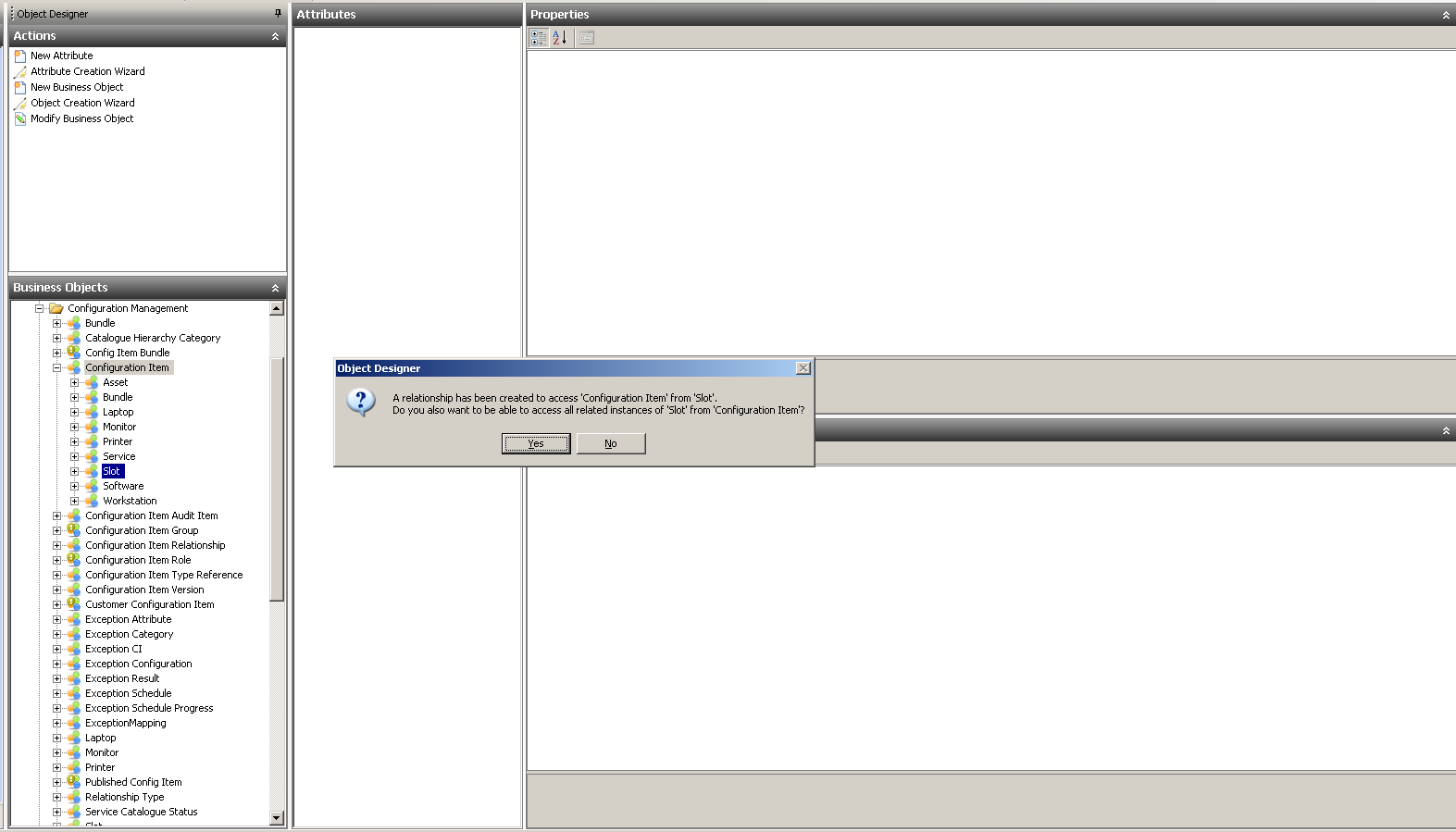 Step by step example How to automatically update a Configuration Item