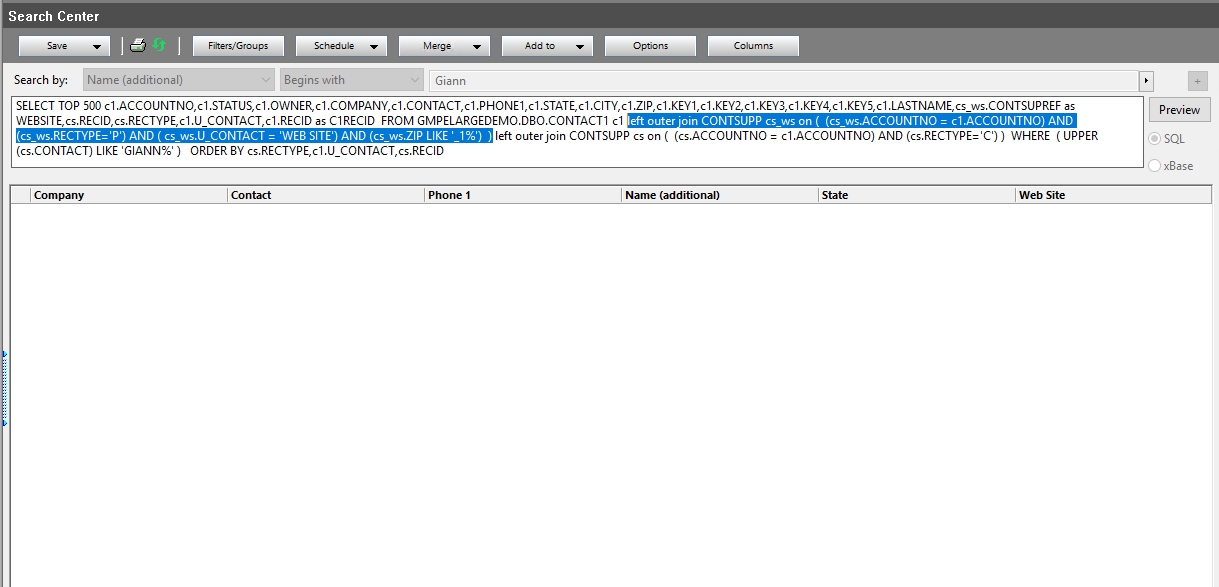 The multipart identifier 