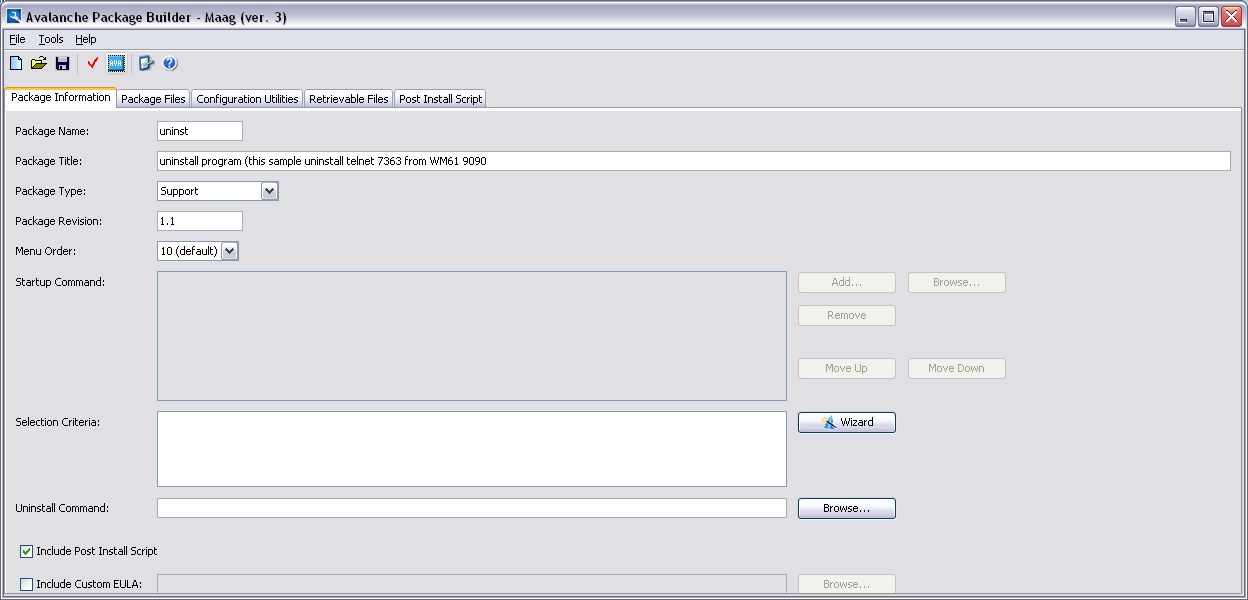 Avalanche Package Builder Best Known Methods
