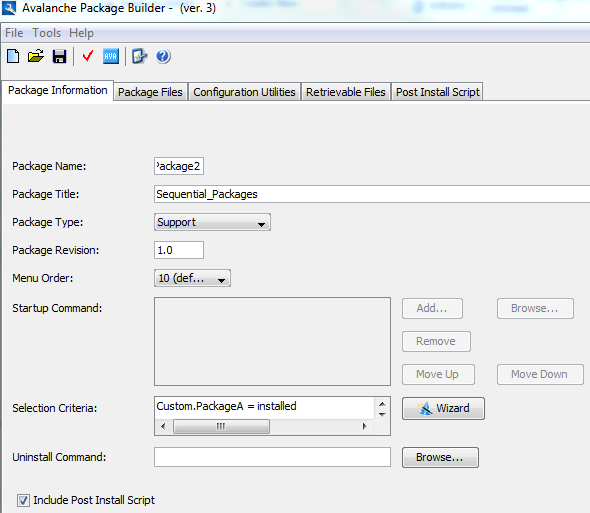 Avalanche Package Builder Best Known Methods