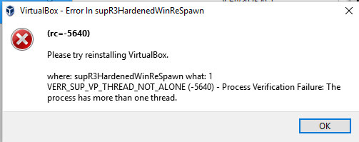 Violation failed. Ошибка VIRTUALBOX. VIRTUALBOX ошибка при запуске. VIRTUALBOX Error in supr3hardenedwinrespawn. Verr_access_denied VIRTUALBOX Windows.